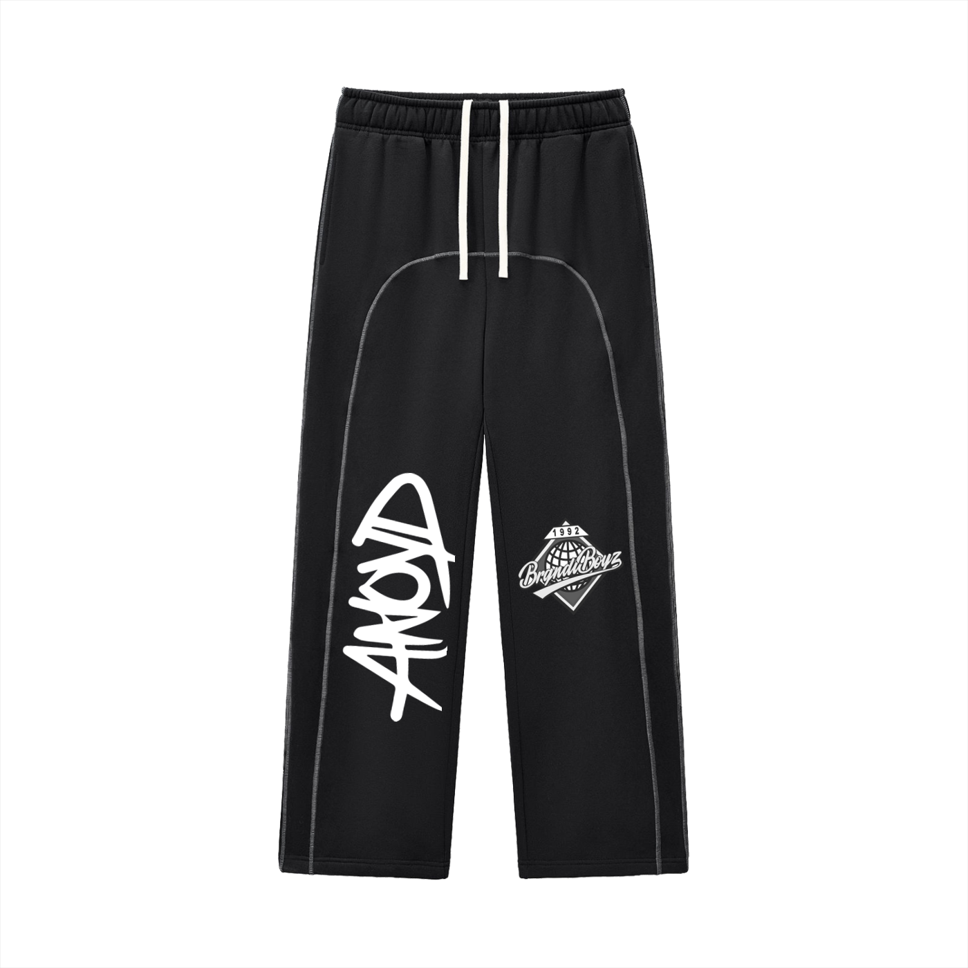 ANoyd Contrast-Stitched Fleece Sweatpants