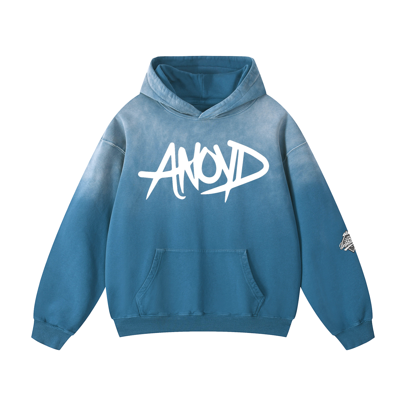 ANoyd Heavyweight Sunfade Oversized Hoodie